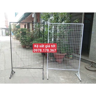 Khung lưới sắt treo phụ kiện trang trí, khung lưới decor.