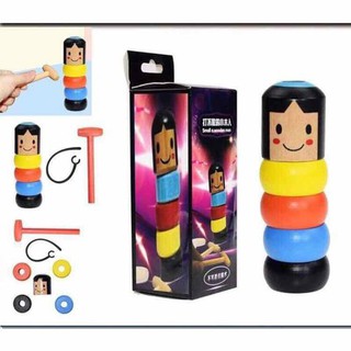 búp bê ma thuật bằng gỗ