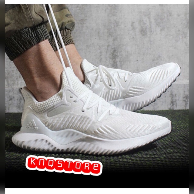 (ẢNH THẬT+VIDEO) giầy sneaker Alpha bounce FULL WHITE | BigBuy360 - bigbuy360.vn