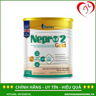 [CHÍNH HÃNG] Sữa Nepro gold 2 hộp 400g bổ sung năng lượng cho người mới ốm dậy