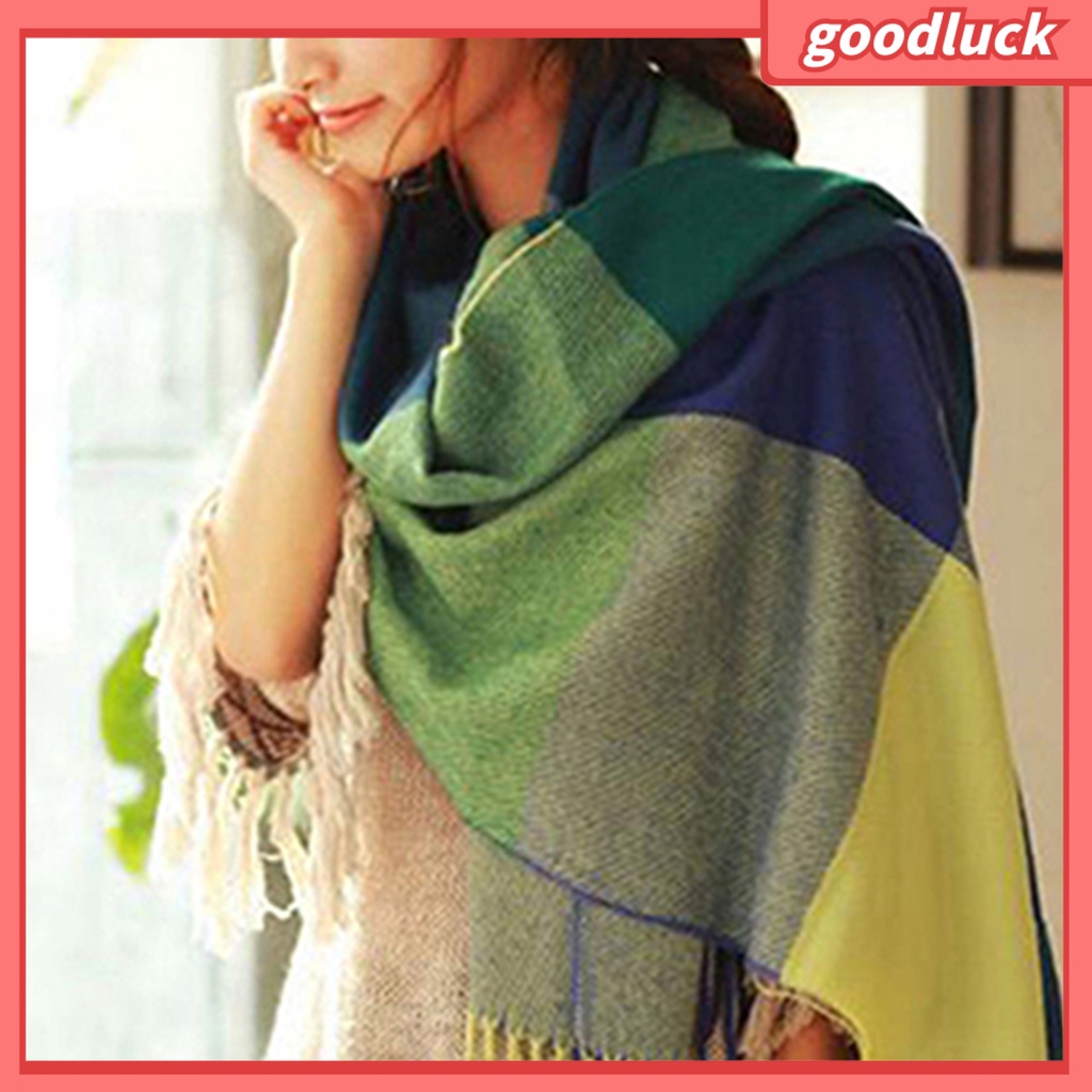 Khăn Choàng Nữ, Dài, Rộng, Ấm Áp, Thời Trang Mùa Đông