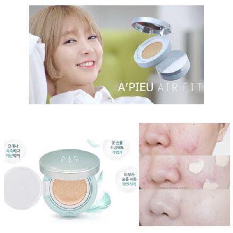 Phấn nước A'PIEU CUSHION AIR FIT SPF50+/PA+++