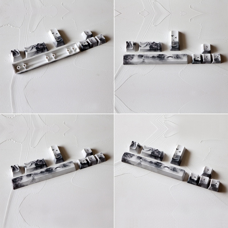 Bộ Nút Bàn Phím Cơ OEM PBT DIY Cho Kailh Gateron Swi