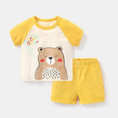 Bộ Minky Mom Cộc Tay Thun Lạnh Khủng long - mèo - hổ Dễ Thương Cho Bé 5-20kg