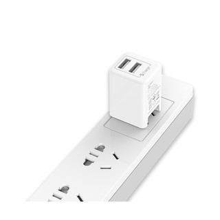Cổng sạc USB 2 cổng 2.4A Orico WHA-2U