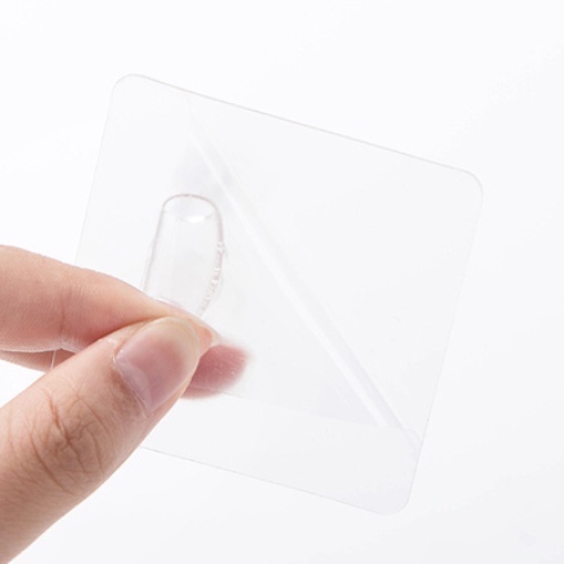 Móc dán tường đôi đa năng siêu chịu lực   Clovershop68