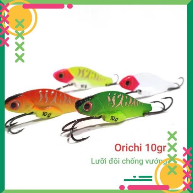 [SALE]  alo xả giá rẻ Cá sắt Orichi - lưỡi đôi - chống vướng 10gr