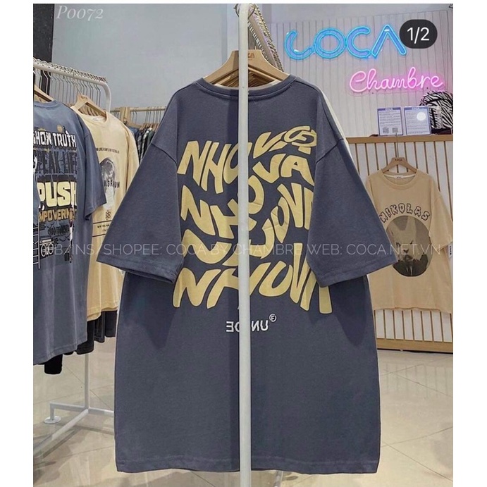 Áo thun tay lỡ NHUVA TC12