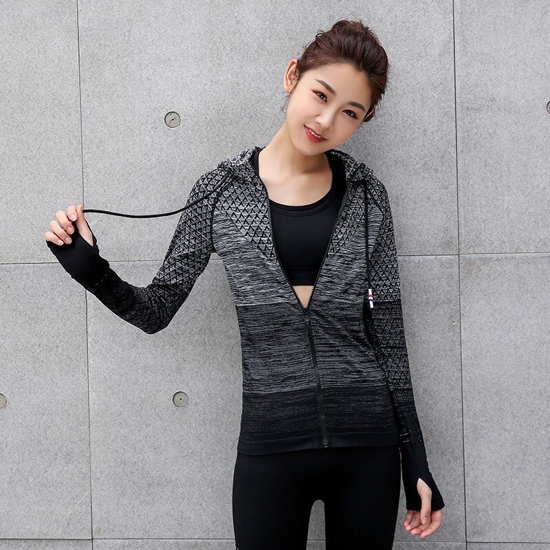 Áo Khoác Tập Gym Yoga Chống Nắng