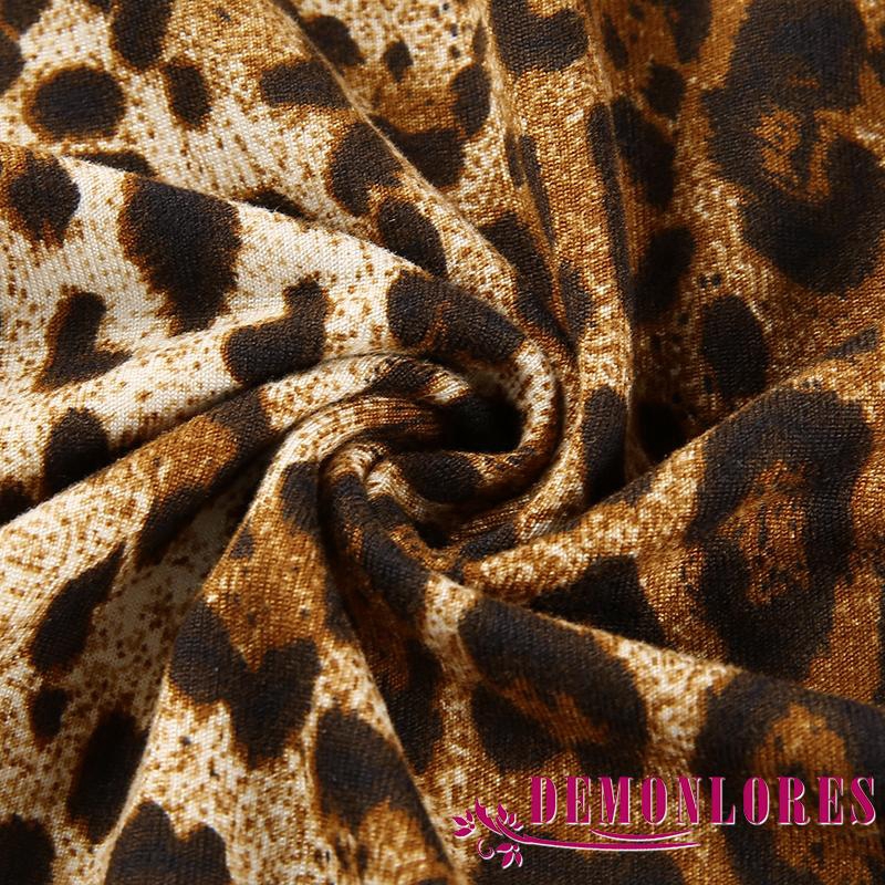 [Mã FAMAYWA giảm 10K đơn 50K] Áo Lửng Cổ Cao Họa Tiết Da Báo Gợi Cảm Cho Nữ | BigBuy360 - bigbuy360.vn