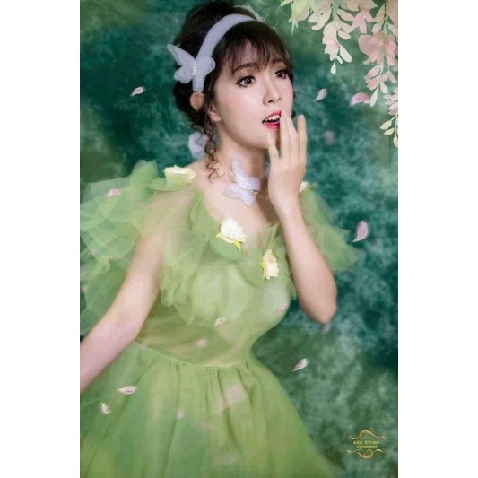 bộ cài voan ( phụ kiện cưới)