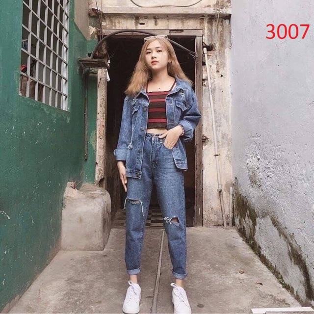 Quần baggy bò 3007
