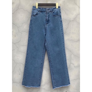 Quần Ống Rộng Big Size 3 Mẫu Xanh - Quần Jean Ống Rộng Size Đại - Lưng Cao Siêu Tôn Dáng