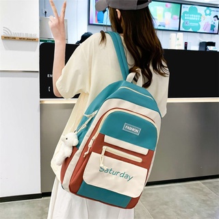Balo học sinh nữ phiên bản hàn quốc balo học sinh cấp 3 balo lớn chống bụi bẩn balo ulzzang