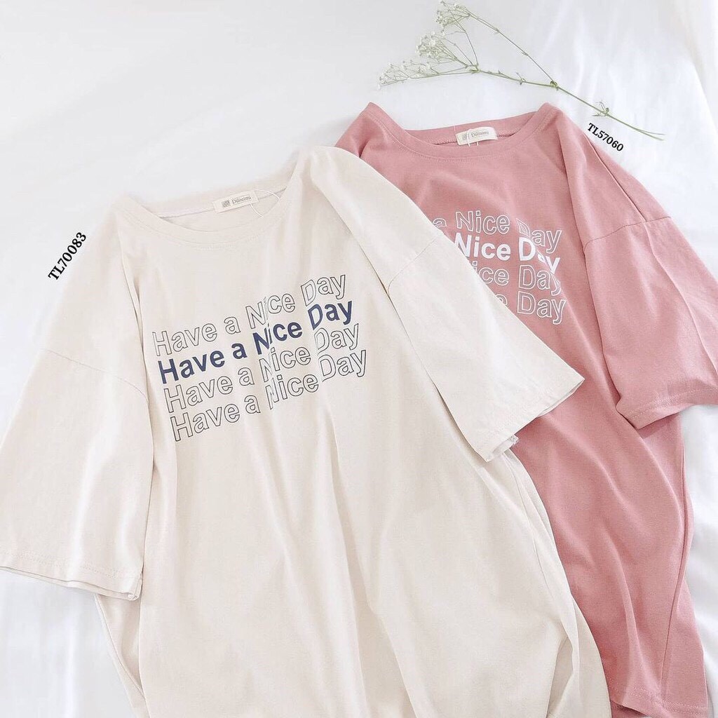 Áo phông Have a nice day form rộng 2T UNISEX P2 | BigBuy360 - bigbuy360.vn