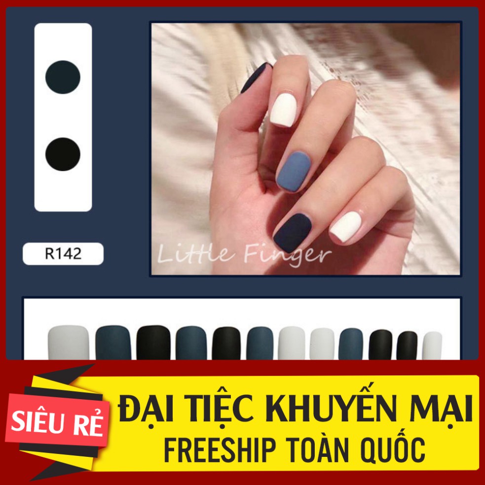 ( Shop uy tín ) ( HOT NEW ) Set 24 móng tay giả thời trang dành cho nữ MM222 MM222