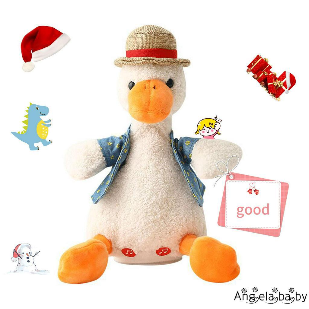 Đồ chơi vịt nhồi bông biết nói đáng yêu cho bé