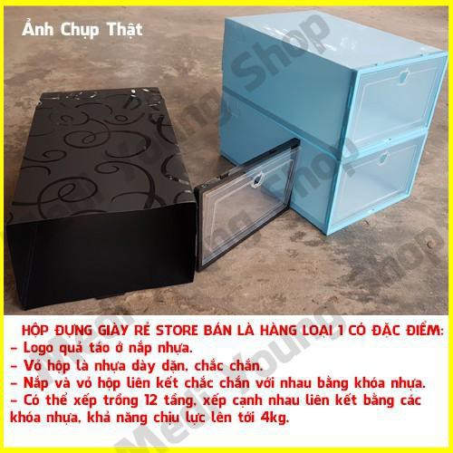 10 Hộp Box Đựng Để Giày Dép Nam Nữ, Mẹ Và Bé Bằng Nhựa Cứng Mica Trong Suốt Đồ Cao Cấp Giá Rẻ Medi Young Shop