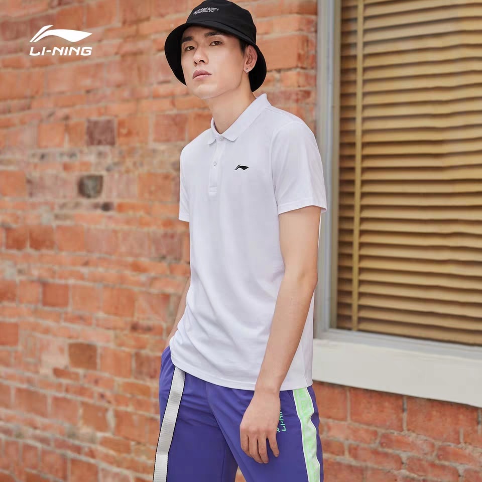 Áo cộc tay lining chính hãng , ao thun polo nam cao cấp thoáng mát lịch sự sang trọng