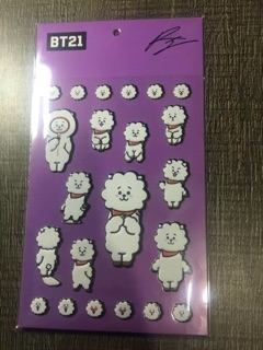 Sticker nổi 3D BT21