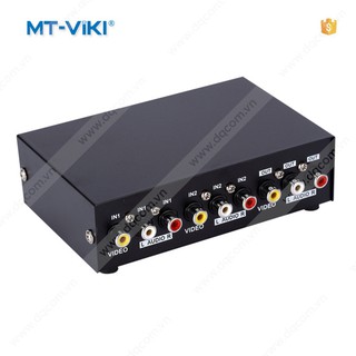 Bộ chuyển mạch tín hiệu AV  2 cổng vào 1 cổng ra MT-231AV