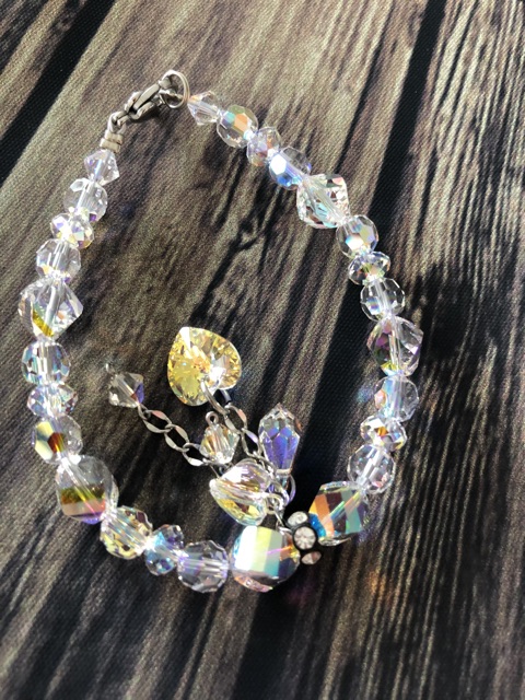 Vòng Tay Pha Lê Áo Tim Kit