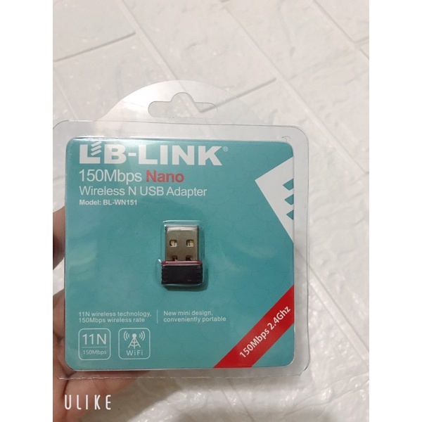 LB LINK - USB Wifi Nano Tốc Độ 150Mbps không râu thu sóng wifi cho máy tính