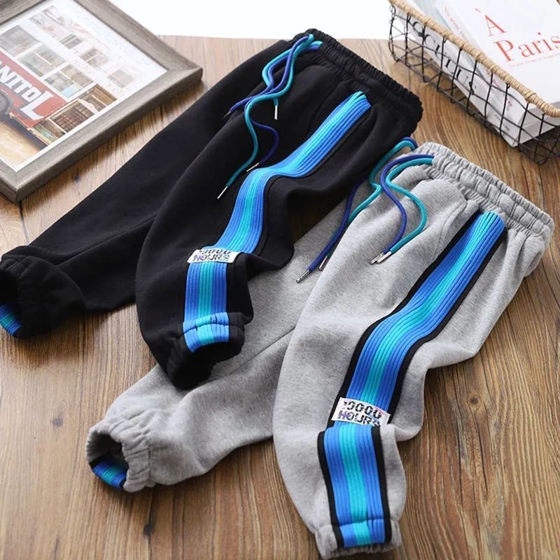 Quần Dài Màu Sắc Thời Trang Xuân Thu Cho Bé Trai