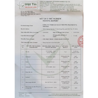 Cồn sát khuẩn ethanol