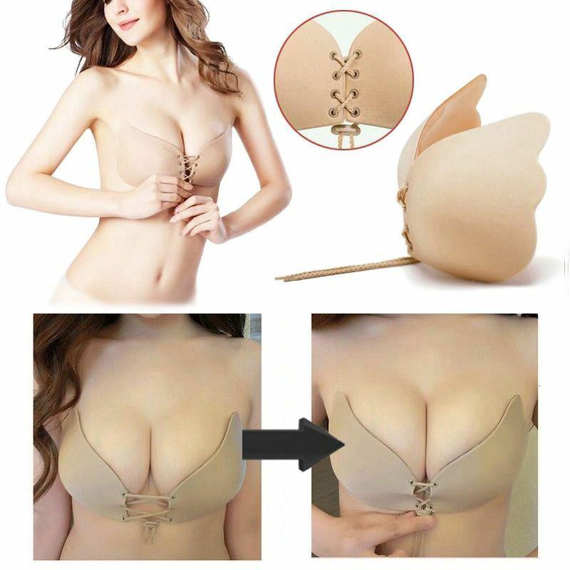 Bra dán silicon nâng ngực tàng hình