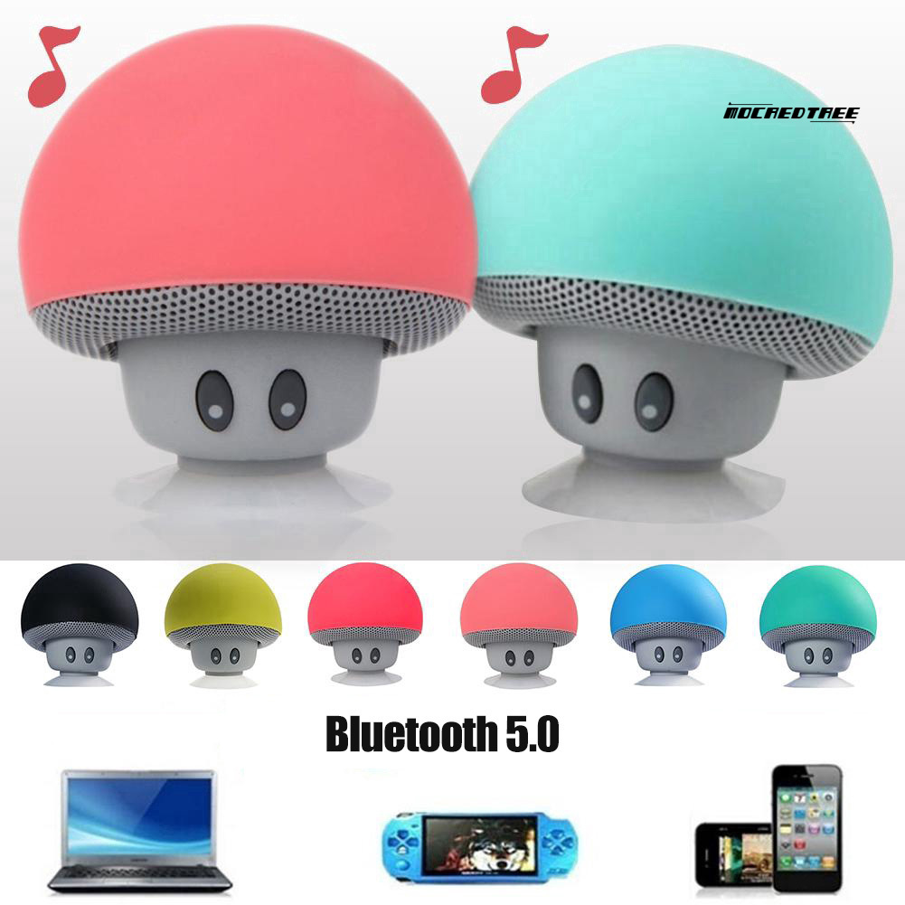 Loa Bluetooth Mini Hình Cây Nấm Dễ Thương