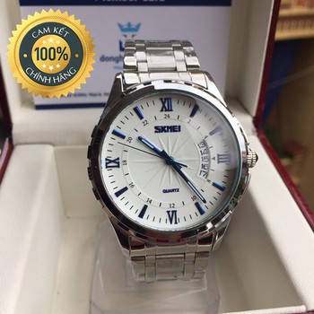 Đồng Hồ Nam SKMEI Máy Nhật Kim Dạ Quang Ban Đêm Cao Cấp Chống Nước