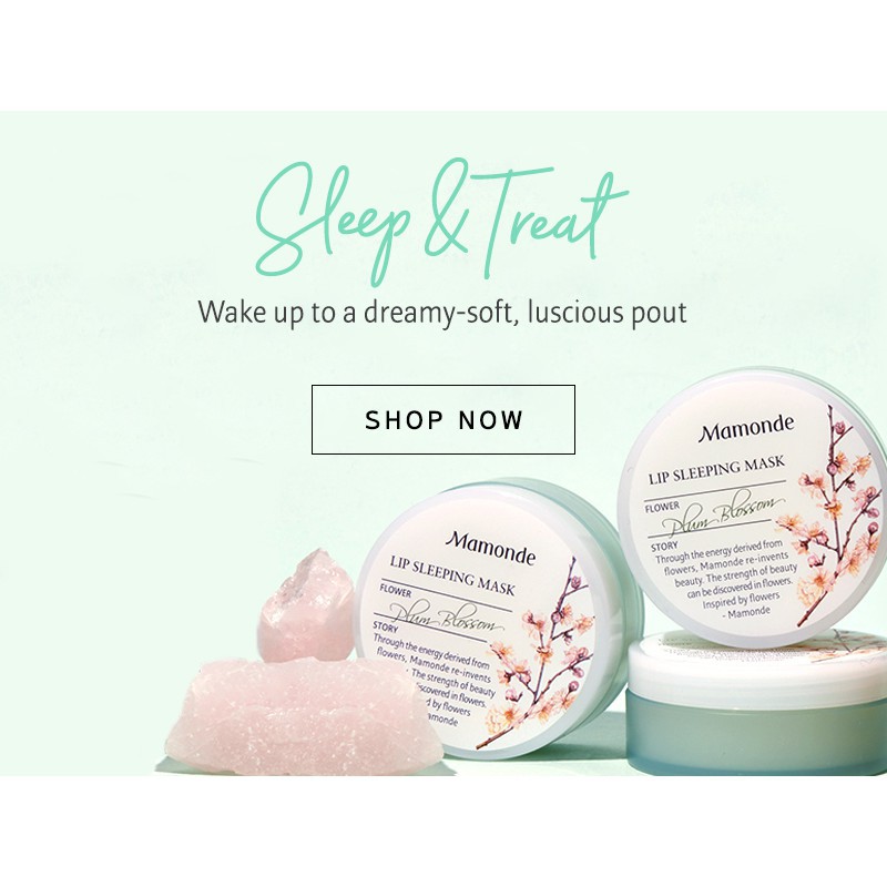 {THANH LÝ} Mặt Nạ Ngủ Môi Mamonde Aqua Peel Lip Sleeping Mask 20g | BigBuy360 - bigbuy360.vn
