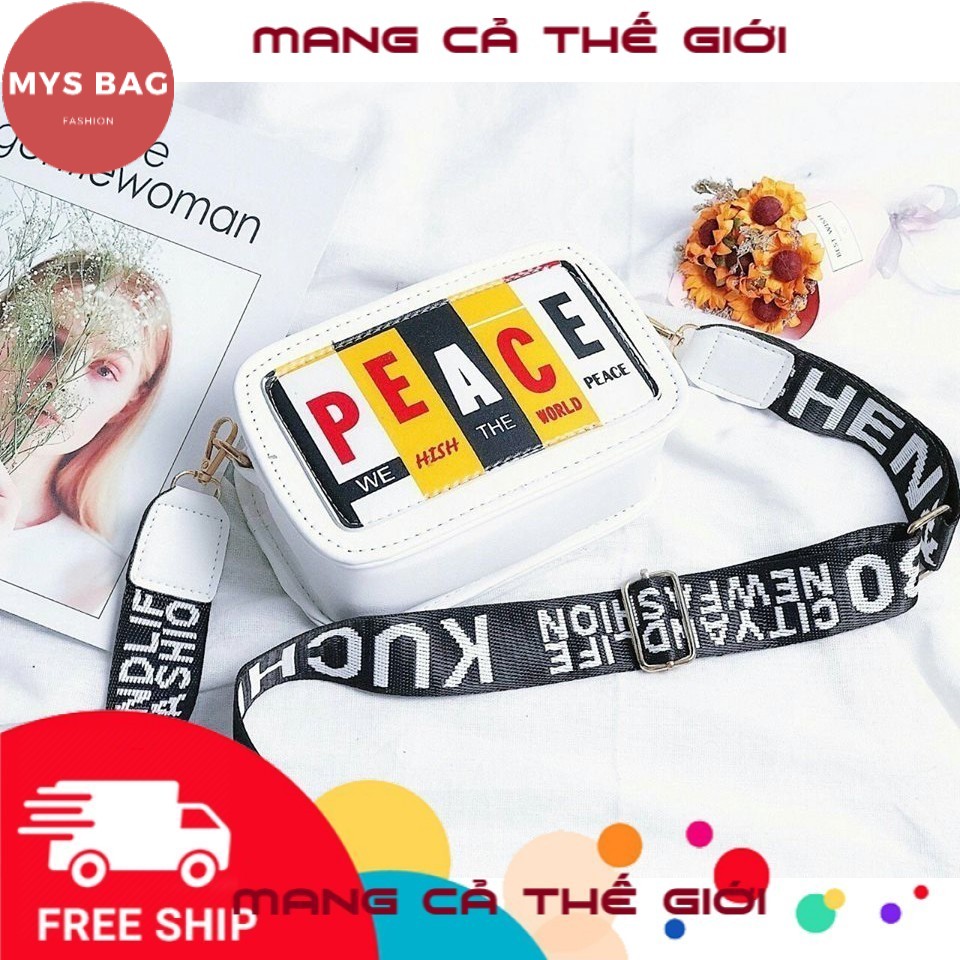 Túi đeo chéo chất da P Mys Bag