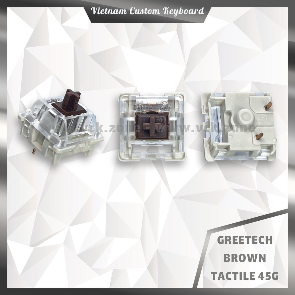 Greetech Switch | Bộ Cơ Bản Hiệu Năng Thấp | Giá Trị Sưu Tầm Cao | Linear/Tactile/Clicky | VCK