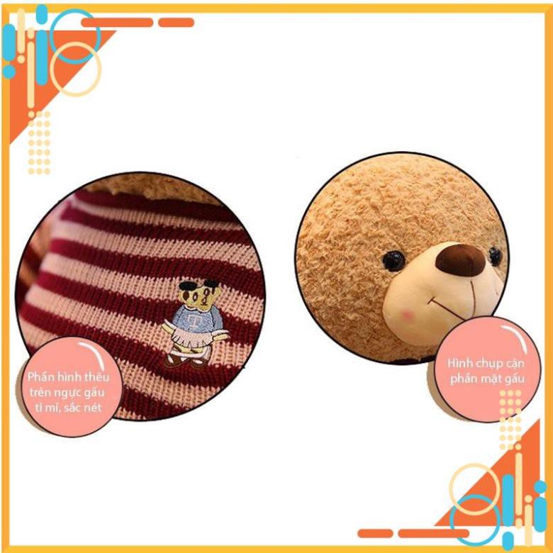 [ Mua ngay nhận ưu đãi của TINI ] Gấu Bông Teddy Logo Baby Áo Len Siêu Đẹp - Kagonk