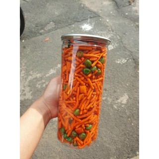 Bim bim que đậu hà lan lon 400gr - ăn vặt đồng nai