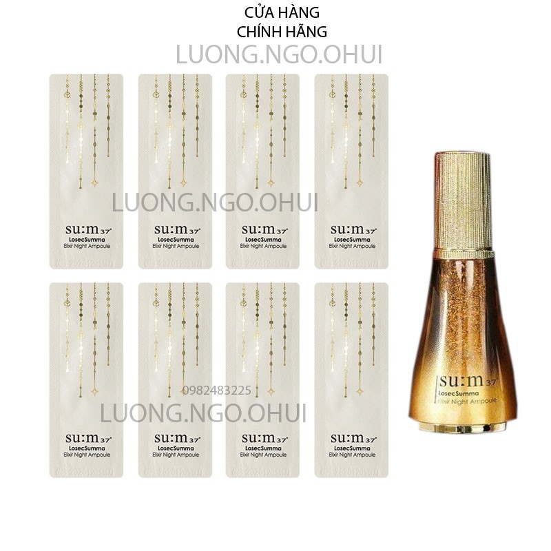 Gói Tinh Chất Vàng Đêm Sum37 Losec Summa Elixir Night Ampoule.