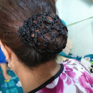 Sỉ 5 Lưới chụp tóc màu đen