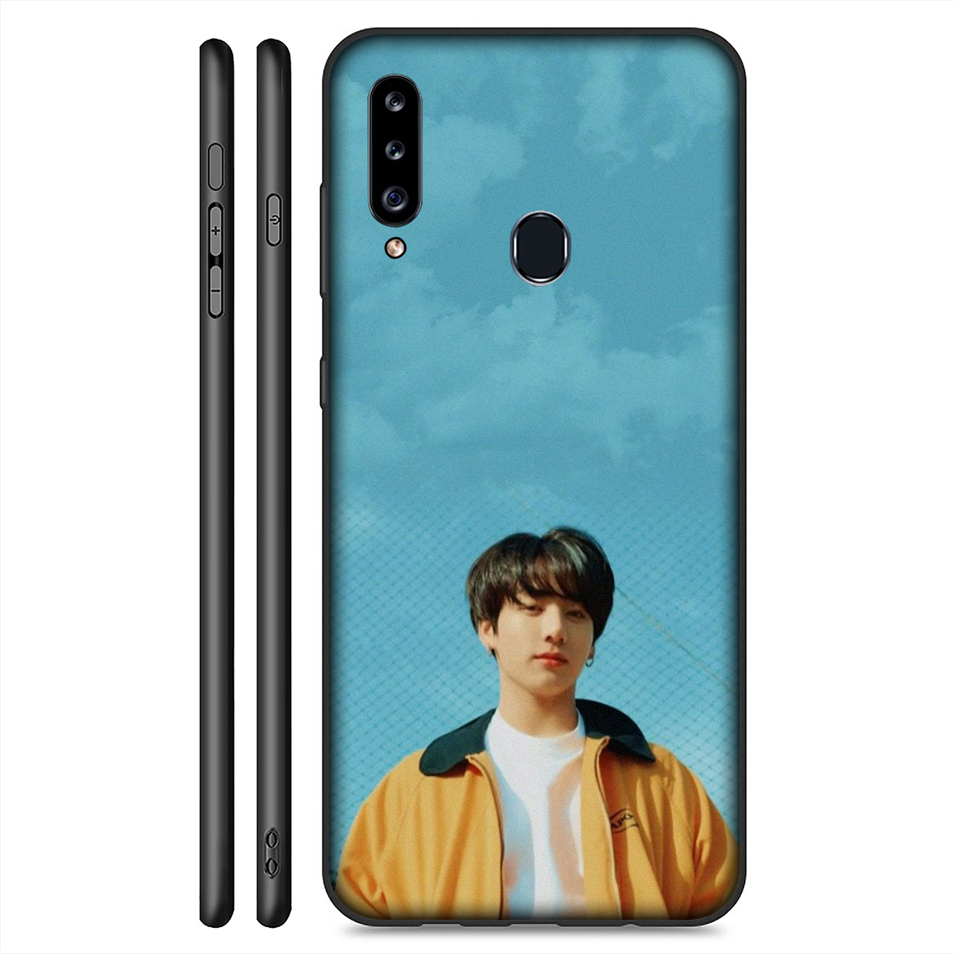 Ốp Điện Thoại Silicon Mềm Hình Jungkook K Pop K126 Cho Samsung Galaxy A9 A8 A7 A6 Plus J8 2018 + A21s A70 M20 A6 + A8 + 6plus