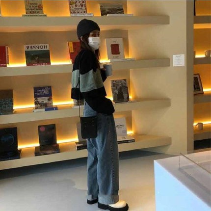 [003-ORDER] ÁO LEN CROPTOP HỌA TIẾT KẺ NGANG KIỂU DÁNG MỚI LẠ SÀNH ĐIỆU | BigBuy360 - bigbuy360.vn