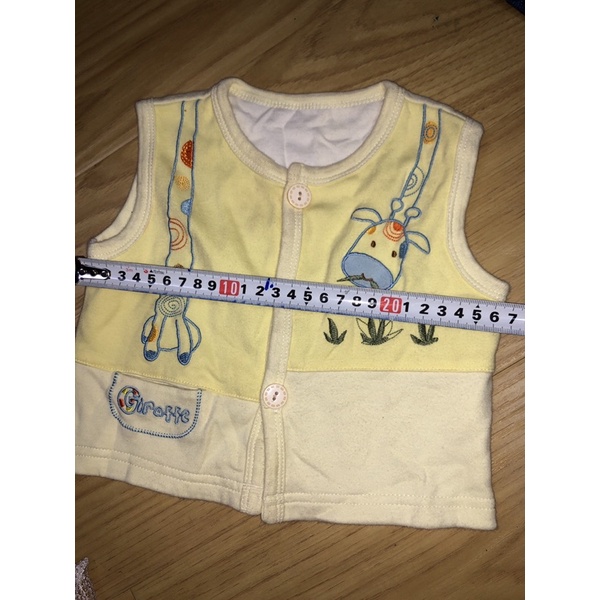 TE1  set 2 Áo khoác ghile cho bé từ sơ sinh