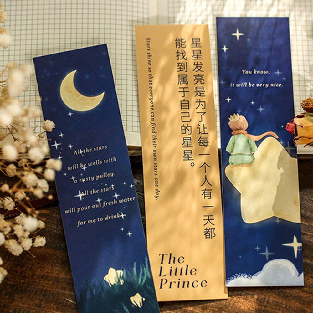 Harriett Star Wish The Little Prince Series Giấy Ghi Chú Đánh Dấu Trang Sách Phong Cách Retro Cho Học Sinh