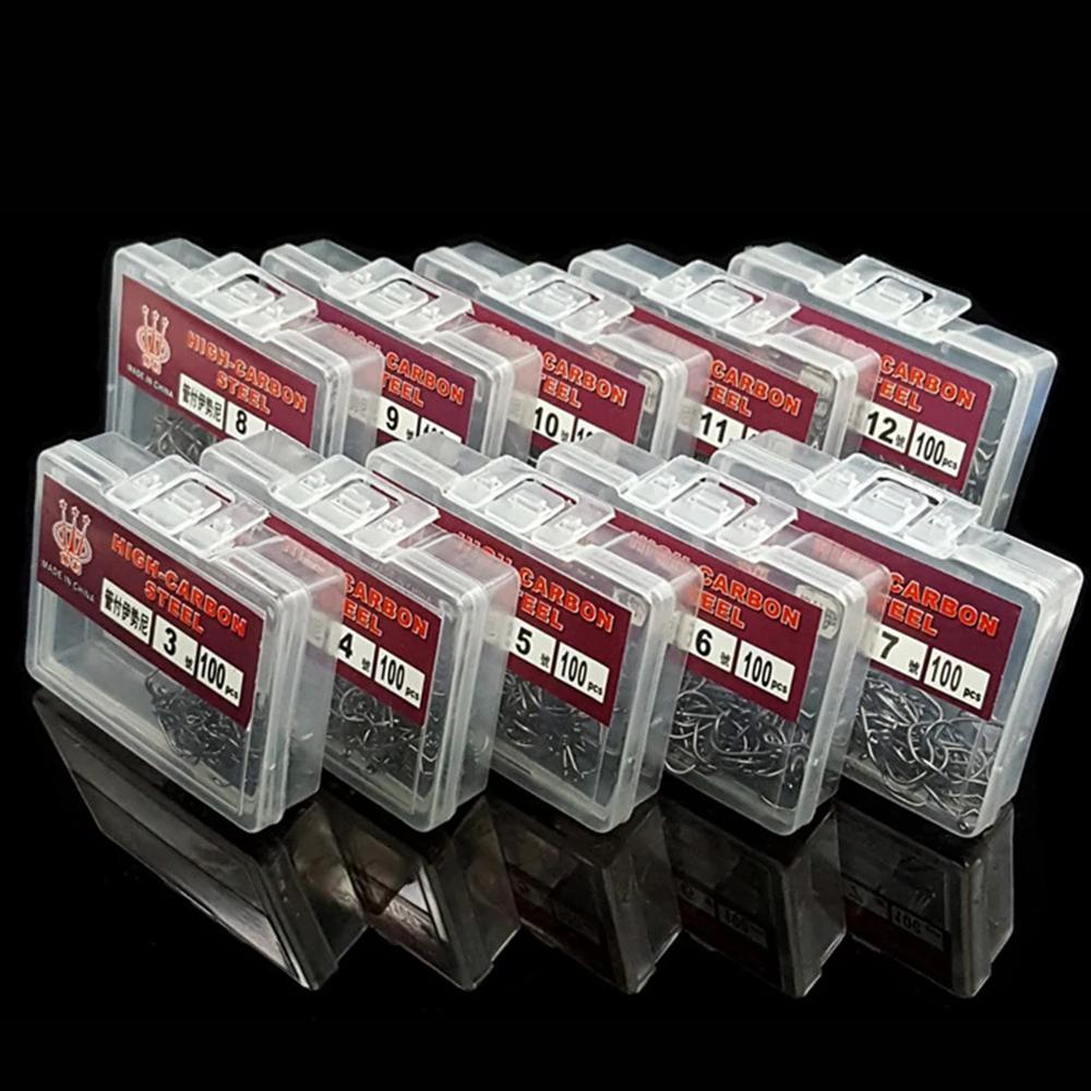 Móc Câu Cá Bằng Thép Carbon Cao Cấp