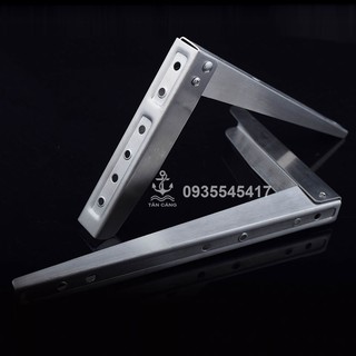 Bản lề gập cơ chế rút Inox 25 cm - 30 cm - 35 cm