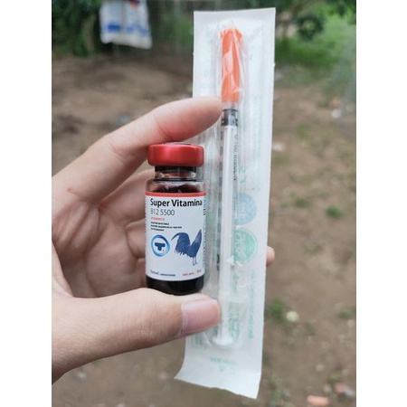 [Giá tốt] SUPER VITAMIN B12 5500 10ML- CHÍNH HÃNG TORNEL- dùng cho gà đá