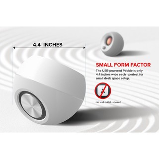Loa Creative Pebble 2.0 White