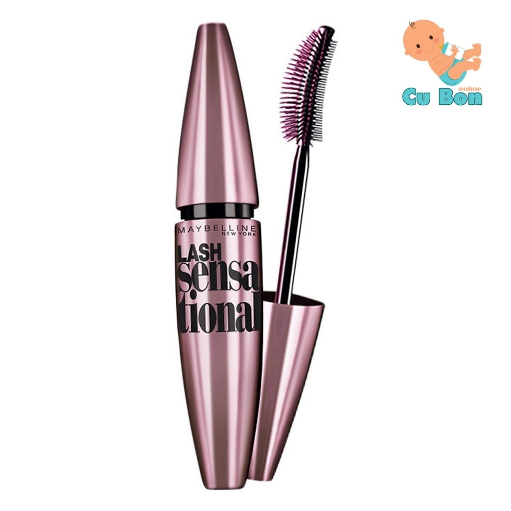 Chuốt mi Mascara Maybelline Lash Sensational Mascara của Mỹ là chải lông mi lập tức làm dài cong và dày mi gấp 5 lần