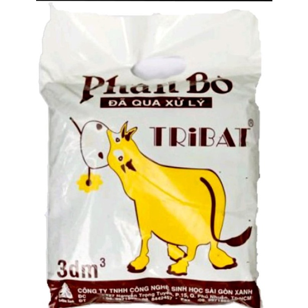 Phân Bò TRIBAT 10dm  Đã Qua Xử Lý