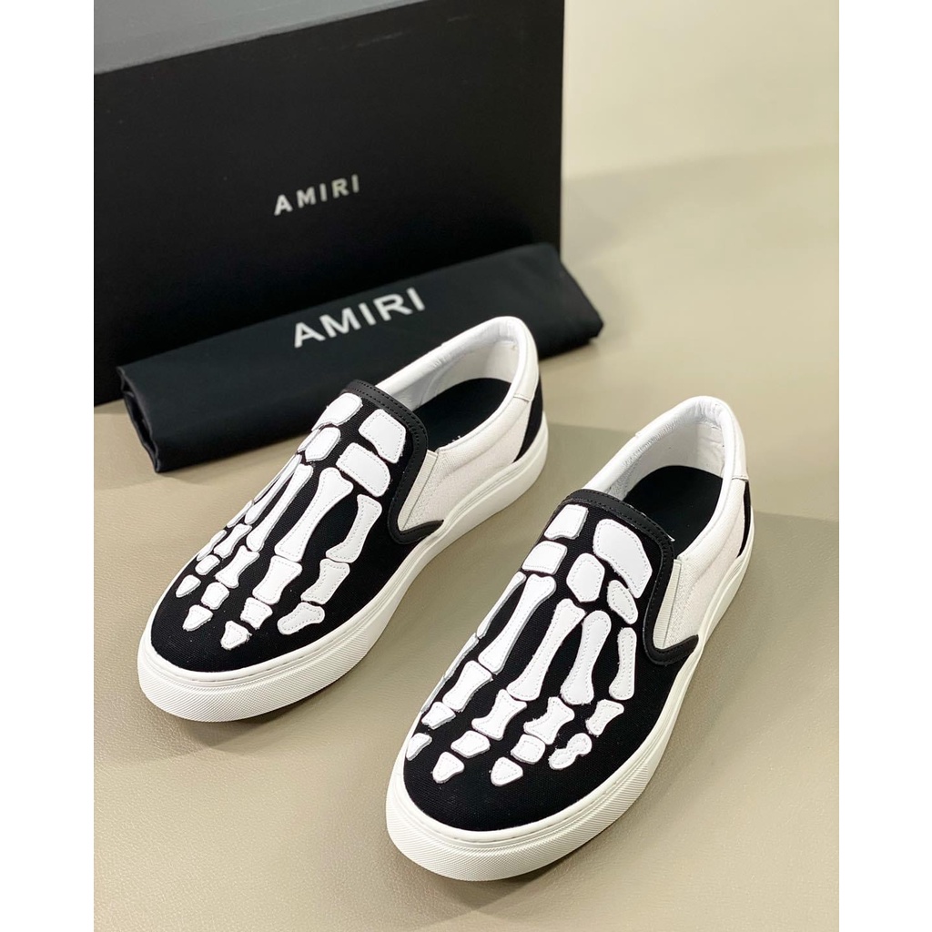 - Giày Slip-on Amri Xương Cao Cấp - Giày Slip-on Nam Amri Full Box